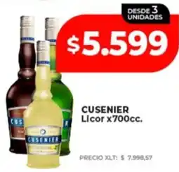 Supermayorista Vital Cusenier licor oferta