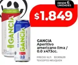 Supermayorista Vital Gancia aperitivo americano ilma/ 0.0 oferta