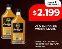 Supermayorista Vital Old smuggler whisky oferta