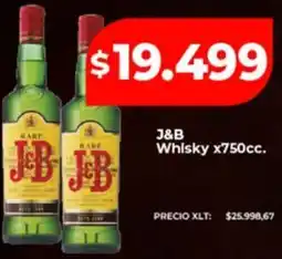 Supermayorista Vital J&B whisky oferta