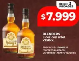 Supermayorista Vital Blenders licor con miel oferta