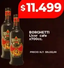 Supermayorista Vital Borghetti licor cafe oferta
