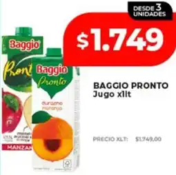 Supermayorista Vital Baggio pronto jugo oferta