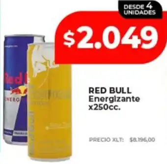 Supermayorista Vital Red bull energizante oferta