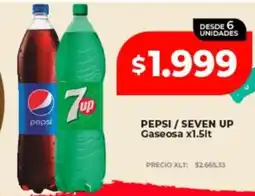 Supermayorista Vital Pepsi / seven up gaseosa oferta