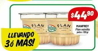 Almacor Manfrey Flan Vainilla oferta