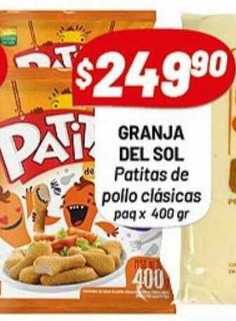 Almacor Granja Del Sol Patitas De Pollo Clásicas oferta