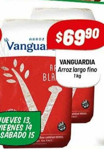 Almacor Vanguardia Arroz Largo Fino oferta