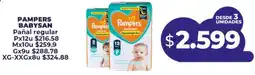 Supermayorista Vital Pampers babysan pañal regular oferta