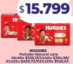 Supermayorista Vital Huggies pañales natural care oferta
