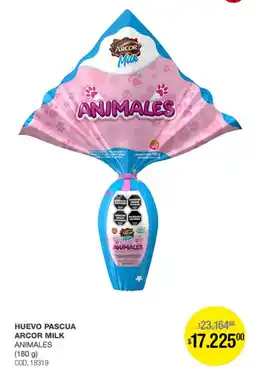 Atomo Conviene Animales huevo pascua arcor milk oferta