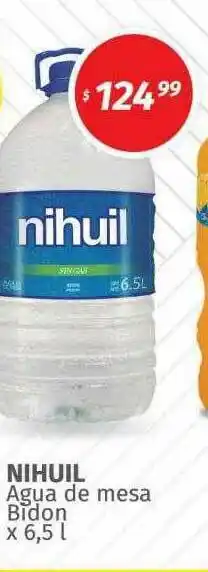 Arcoiris Supermercados Nihuil Agua De Mesa oferta