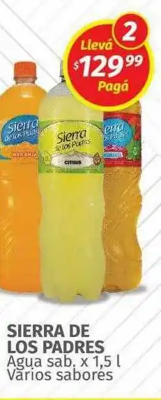 Arcoiris Supermercados Sierra De Los Padres Agua oferta