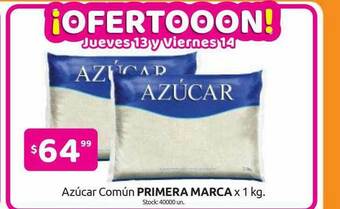 Cordiez Azúcar Común Primera Marca oferta