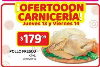 Cordiez Pollo Fresco oferta