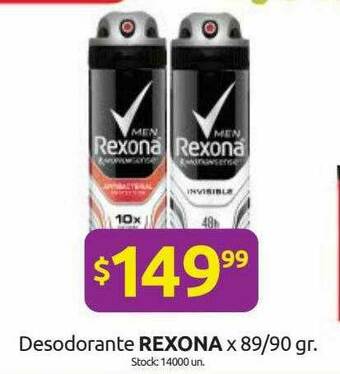 Cordiez Desodorante Rexona oferta