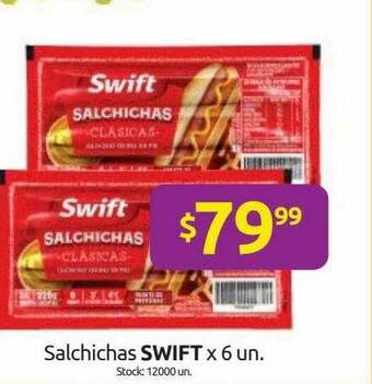 Cordiez Salchichas Swift oferta