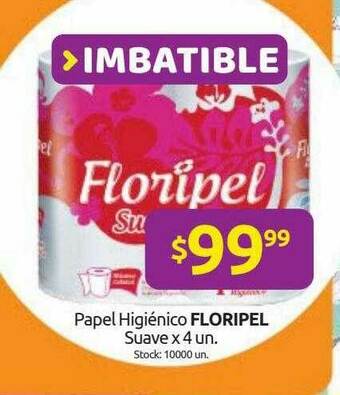 Cordiez Papel Higiénico Floripel Suave oferta
