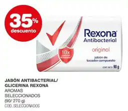 Atomo Conviene Rexona jabón antibacterial/ glicerina oferta