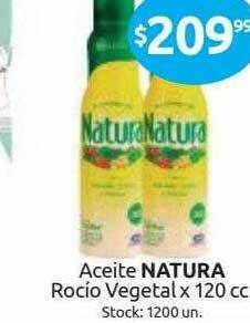 Cordiez Aceite Natura Rocio Vegetal oferta