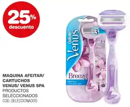 Atomo Conviene Gillette venus maquina afeitar/ cartuchos venus/venus spa productos seleccionados oferta