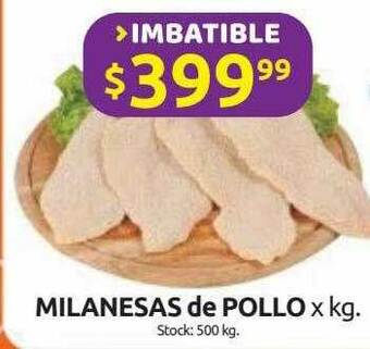 Cordiez Milanesas De Pollo oferta