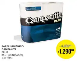 Atomo Conviene Campanita plus papel higienico oferta
