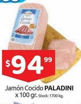 Cordiez Jamón Cocido Paladini oferta