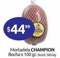 Cordiez Mortadela Champion Bocha oferta