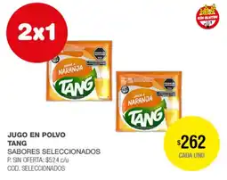Atomo Conviene Tang jugo en polvo sabores seleccionados oferta