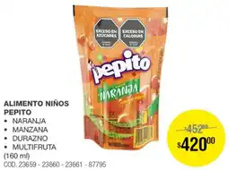 Atomo Conviene Pepito alimento niños oferta