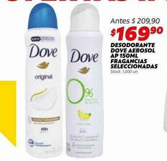 Ferniplast Desodorante Dove Aerosol oferta