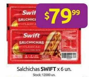 Cordiez Salchichas Swift oferta