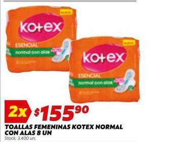 Ferniplast Toallas Femeninas Kotex Normal Con Alas oferta