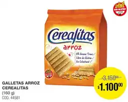 Atomo Conviene Cerealitas galletas arroz oferta
