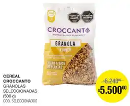 Atomo Conviene Croccanto cereal granolas seleccionadas oferta