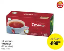Atomo Conviene Taragui té negro oferta