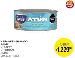 Atomo Conviene Bahía atún desmenuzado oferta