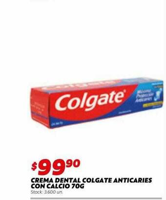 Ferniplast Crema Dental Colgate Anticaries Con Calcio oferta