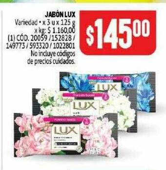 Makro Jabón Lux oferta