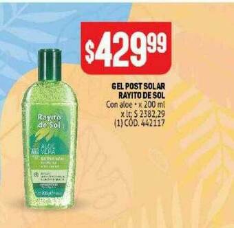 Makro Gel Post Solar Rayito De Sol oferta