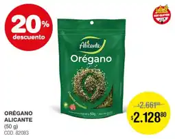 Atomo Conviene Alicante orégano oferta