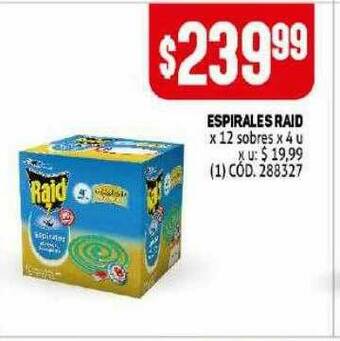 Makro Espirales Raid oferta