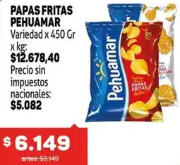 Makro Pehuamar papas fritas variedad oferta