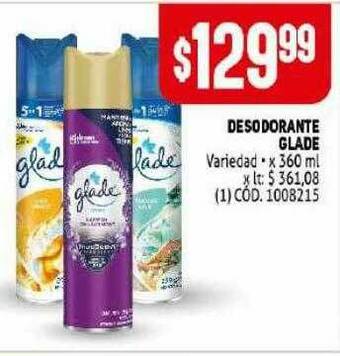 Makro Desodorante Glade oferta