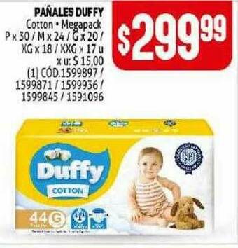 Makro Pañales Duffy oferta