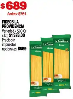 Makro La providencia fideos variedad oferta