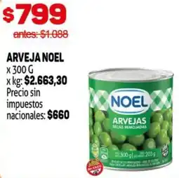 Makro Noel arveja oferta