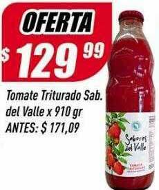 Supermercados Comodin Tomate Triturado Sab. Del Valle oferta