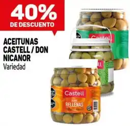 Makro Castell aceitunas /don nicanor variedad oferta